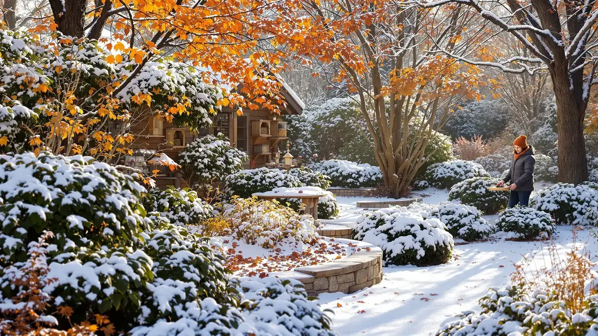 5 tips om uw tuin deze winter in een waar toevluchtsoord voor roodborstjes te veranderen