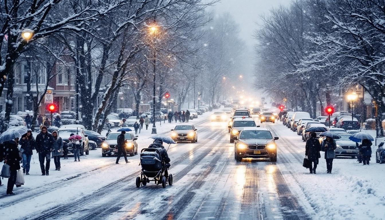 er wordt deze week aanzienlijke sneeuwval verwacht, waarbij woensdag de meest kritieke dag zal zijn. bereid je voor op winterse omstandigheden en blijf veilig.