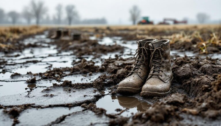 lopen op bevroren of doorweekte grond beschadigt de bodemstructuur zonder dat er direct zichtbare schade ontstaat, wat langdurige negatieve effecten kan veroorzaken.