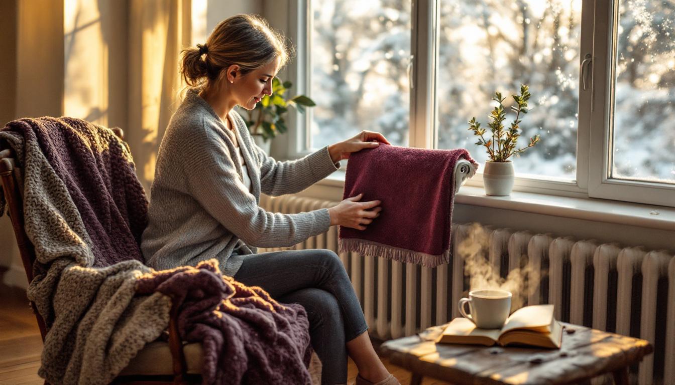 ontdek hoe je met één goed geplaatste handdoek meerdere graden wint in de winter, zonder extra verwarming te gebruiken. bespaar energie en houd je huis warm op een eenvoudige manier.