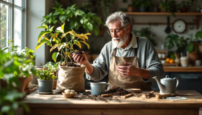 potgrond die tot een jaar is bewaard, kan onzichtbare maar schadelijke schimmels bevatten die de gezondheid van uw planten in gevaar brengen.