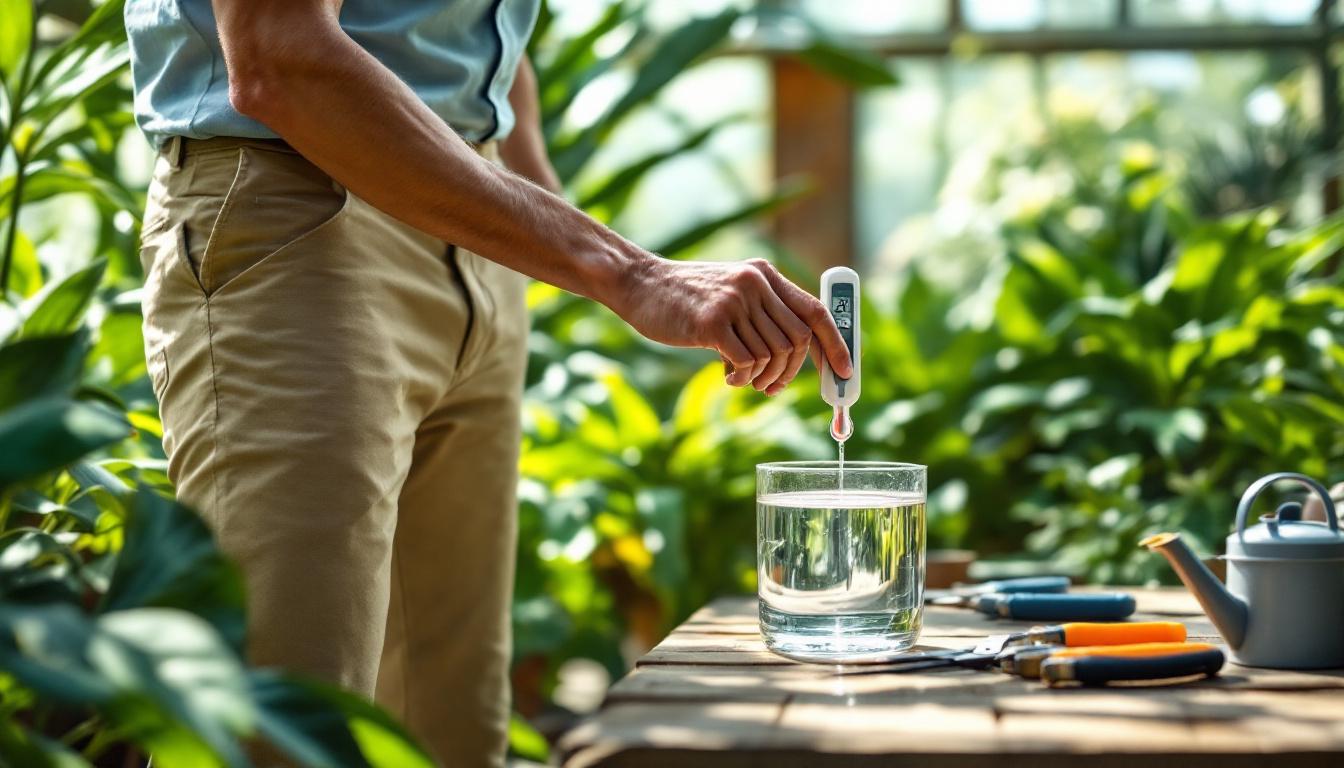 ontdek hoe water op precies 20 °c stress voorkomt bij tropische planten en zo hun gezondheid en groei bevordert.