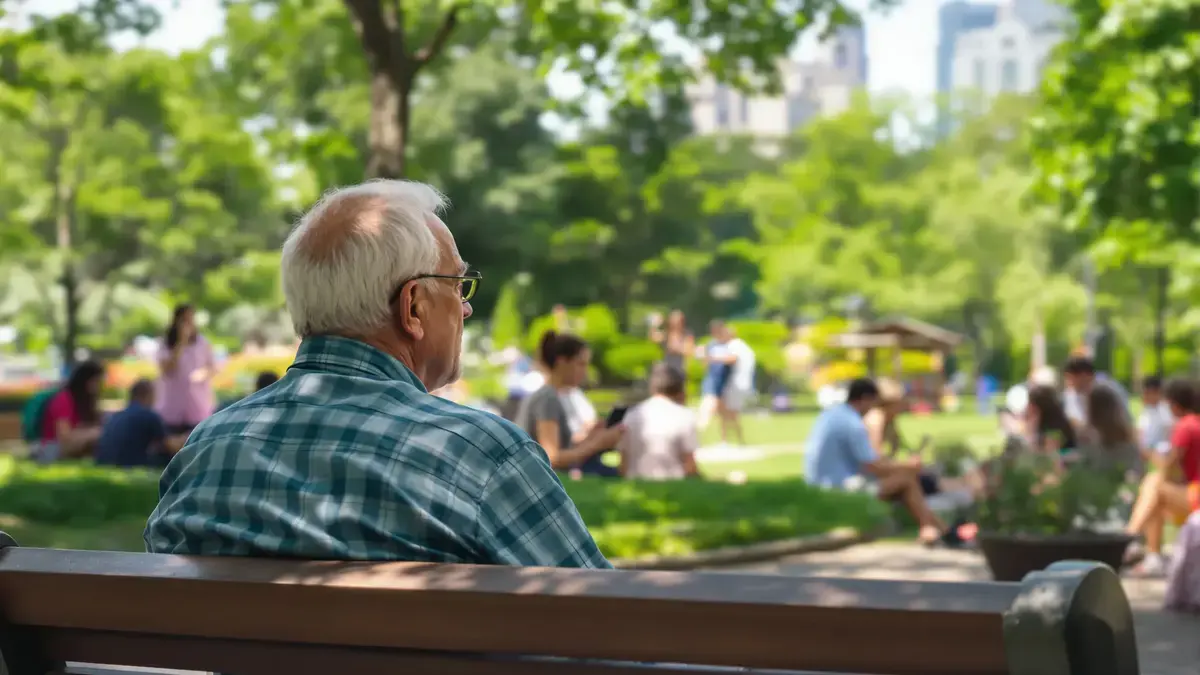 De afname van activiteit na het vijftigste levensjaar weerspiegelt ook een algemene ontwikkeling van onze leefomgeving