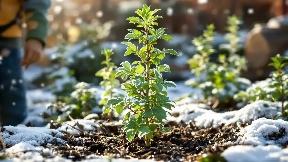 Deze aromatische plant, in de winter geplant, verstoort ratten, slakken en veldmuizen voor de terugkeer van de lente
