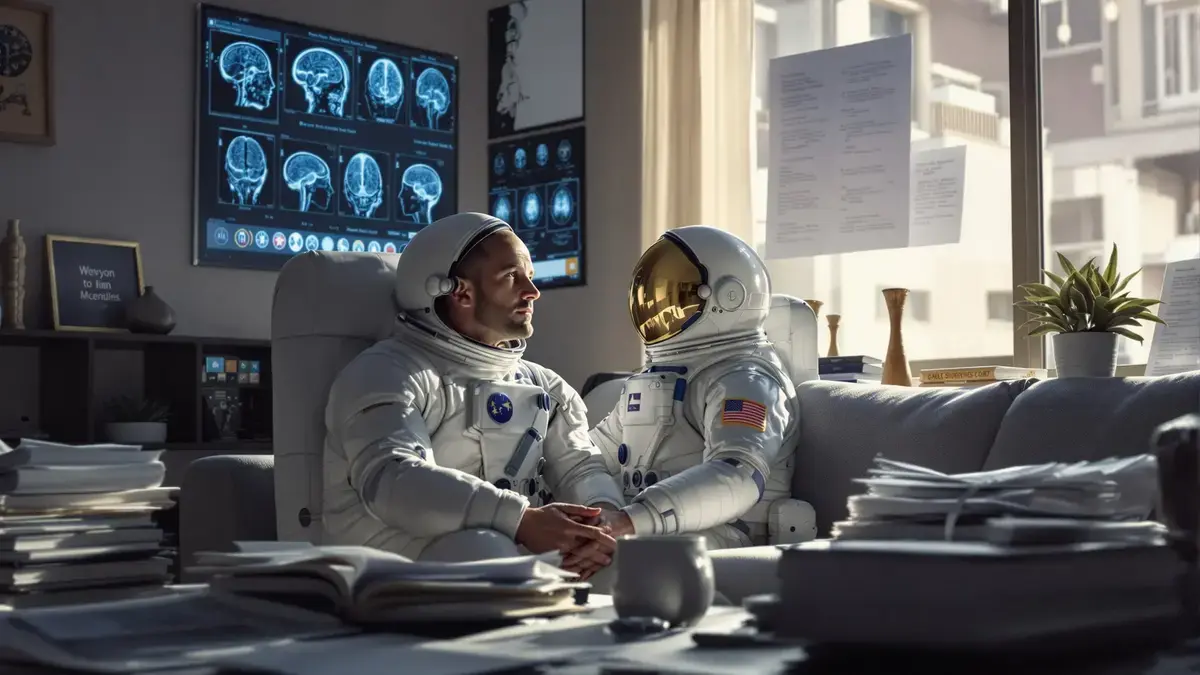 Astronauten keren terug naar de aarde met blijvende hersenveranderingen