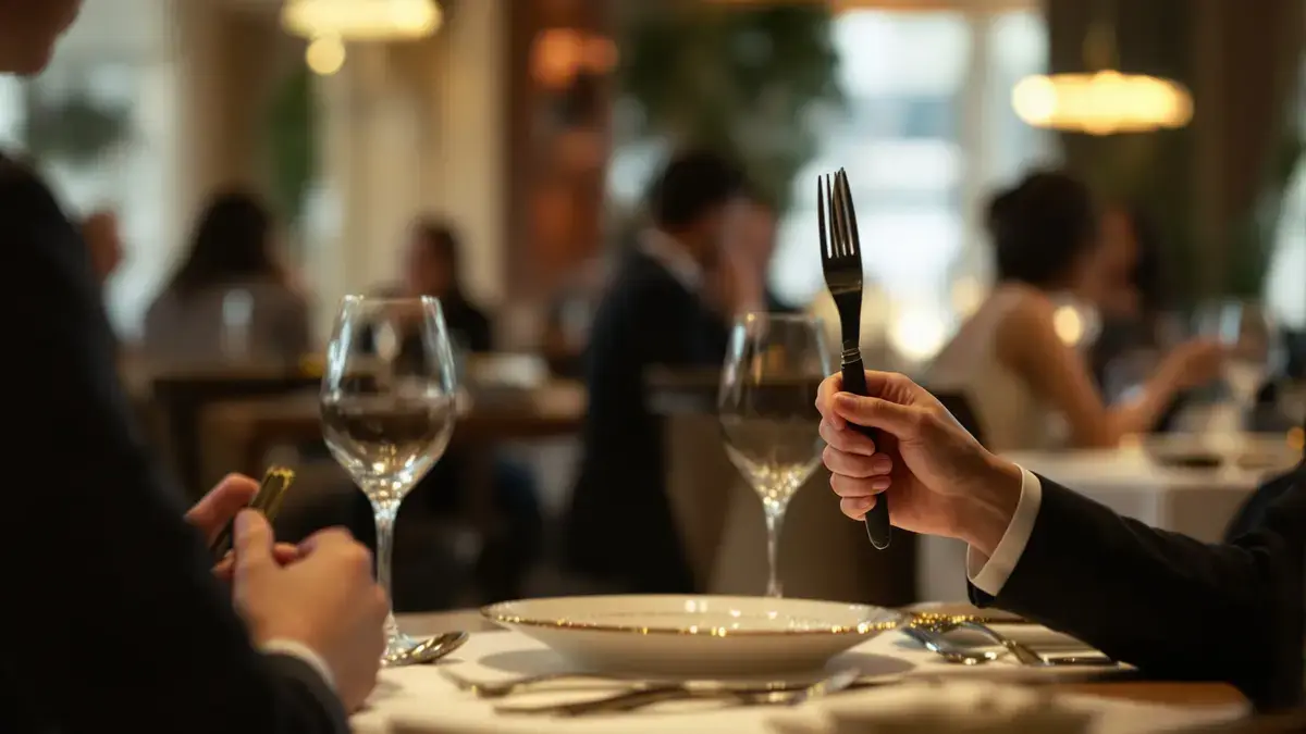 Wat je met je bestek in een restaurant doet, onthult een persoonlijkheidskenmerk dat anderen zonder woorden opmerken