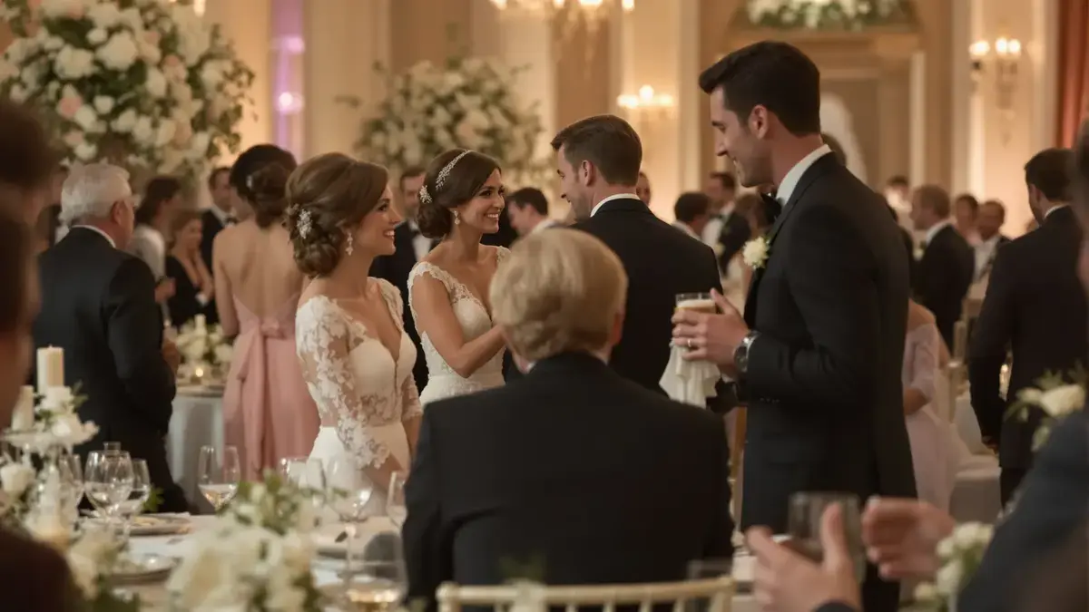 Bij bruiloften verraden ogenschijnlijk onschuldige gedragingen onmiddellijk iemands sociale afkomst.