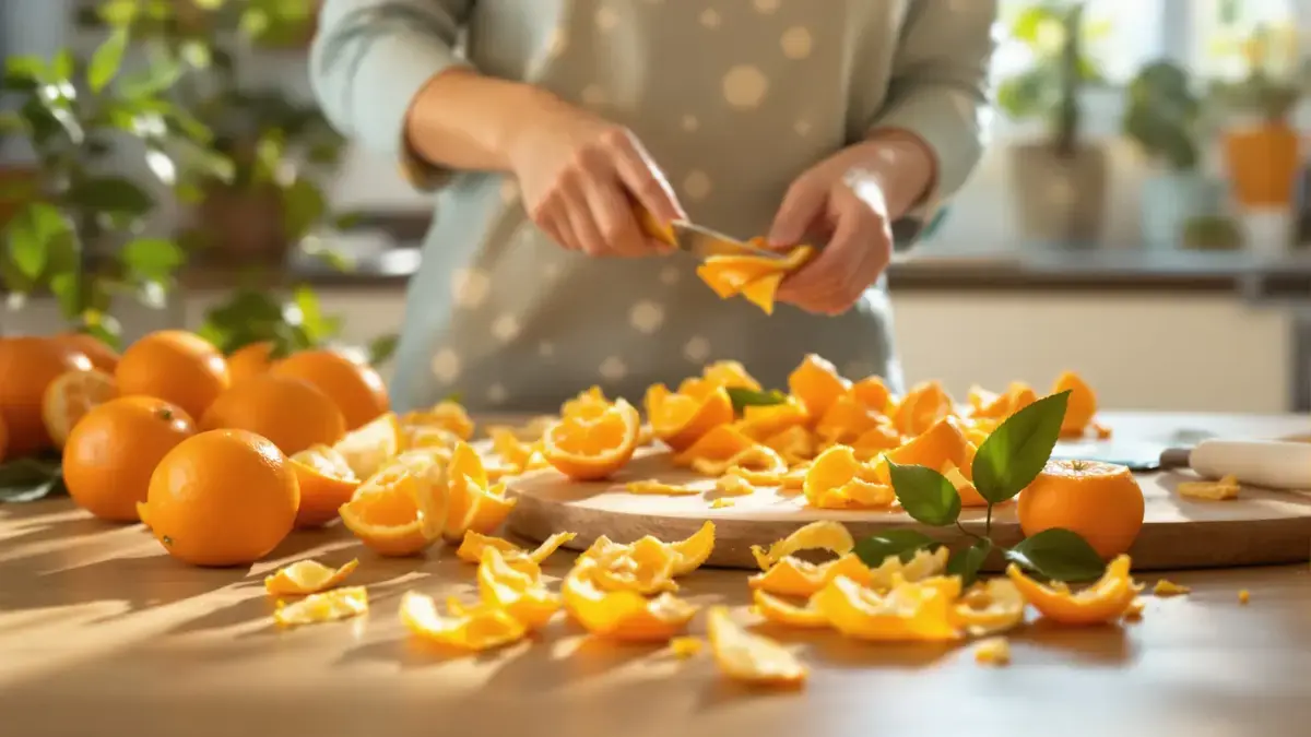 Hoe clementineschillen een natuurlijk kamerparfum kunnen worden en hun vaak over het hoofd geziene voordelen