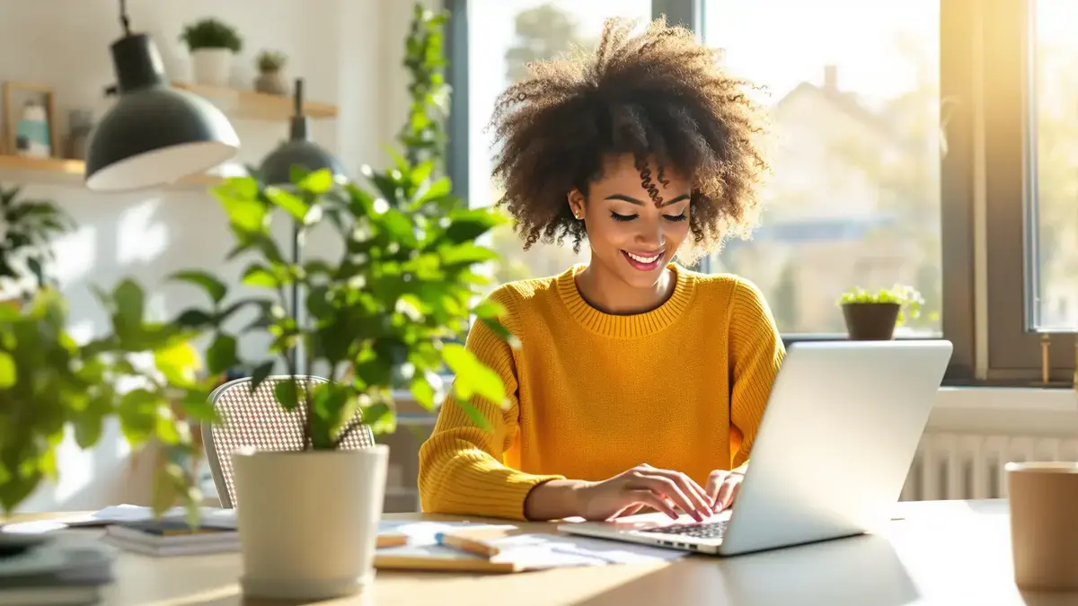 Een volgens feng shui goed geplaatste plant kan ambitie en professionele gedrevenheid in huis stimuleren