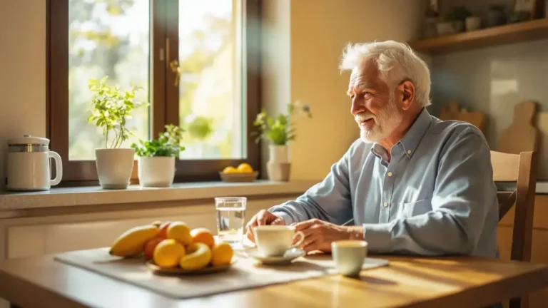 Een goed gekozen ochtenddrank helpt de bloedsuikerspiegel na het 55e levensjaar te stabiliseren