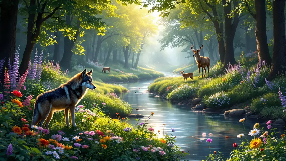 De massale terugkeer van wolven herstelt het evenwicht in bossen en rivieren: cijfers tonen een effect dat niemand had verwacht