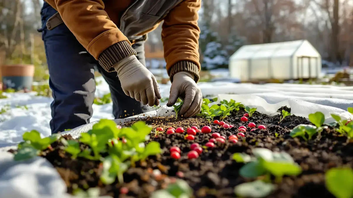 Moestuin in januari: onmisbare werkzaamheden voor succesvolle oogsten het hele jaar door