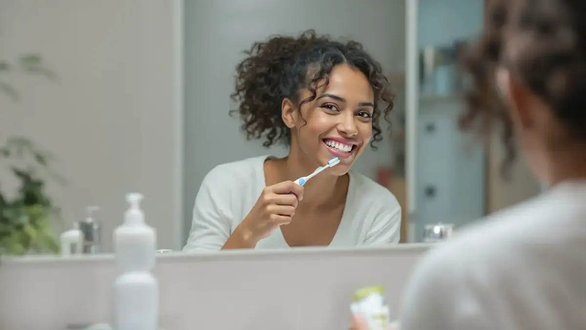 Je mond niet spoelen na het poetsen vormt een onzichtbare barrière die het glazuur veel langer beschermt dan je zou denken