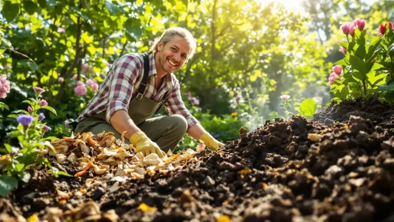 Een restje van het ontbijt dat de Britten in hun tuin bewaren verandert de bodem al vanaf het voorjaar