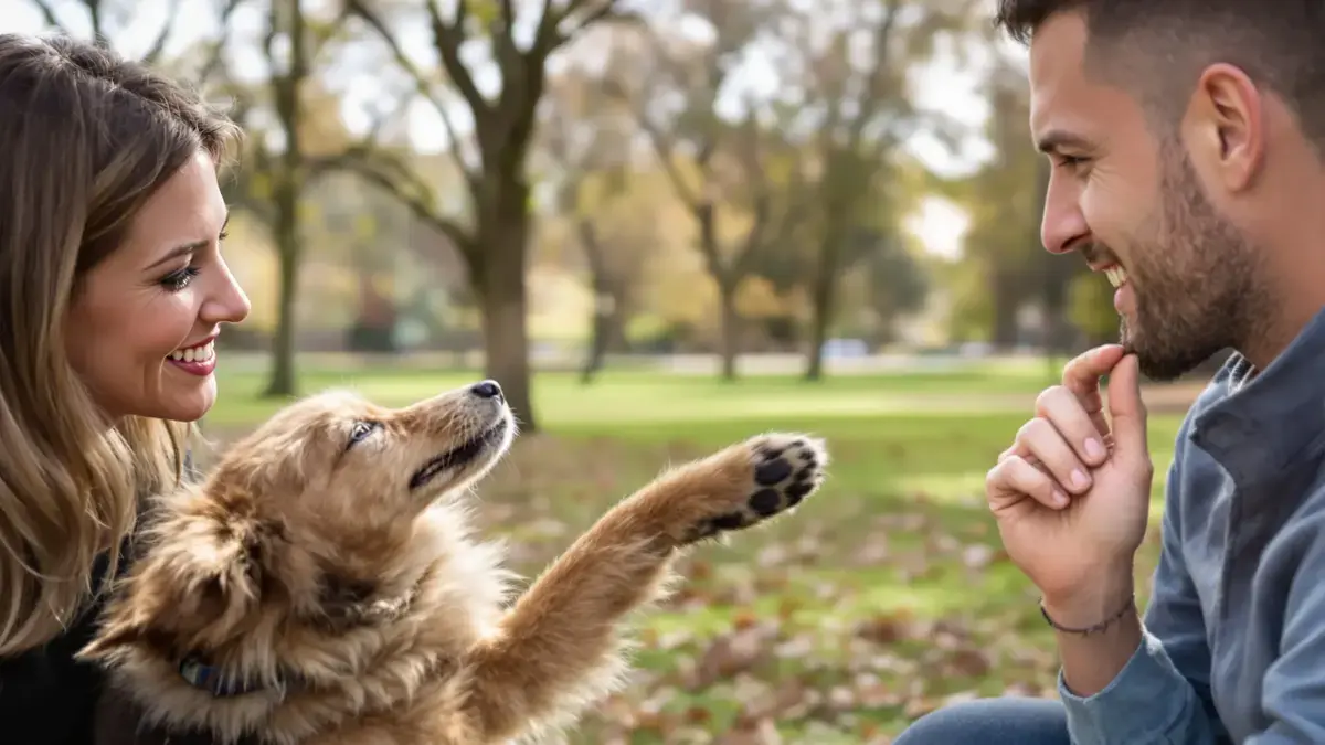 Een poot geven is niet altijd een teken van genegenheid: dit gedrag verbergt vaak een andere bedoeling