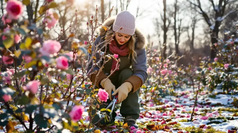 Rozen in januari op een bepaalde manier snoeien beschermt ze het hele jaar tegen ziekten