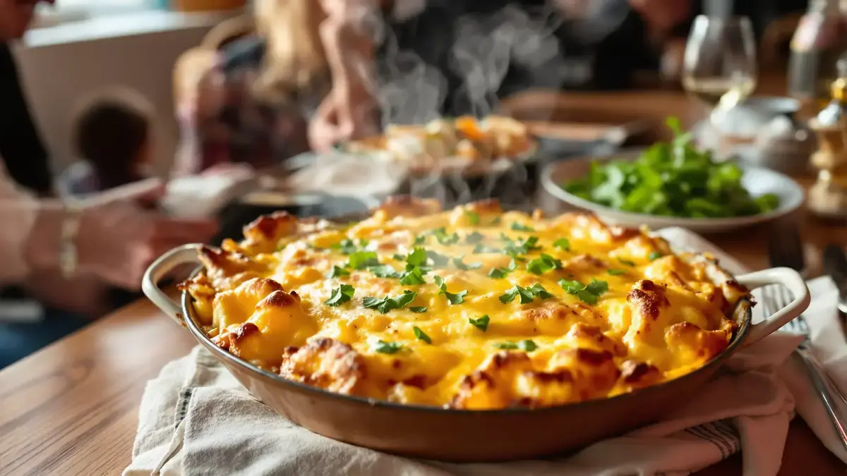 Tartiflette met cancoillotte: extra smeuïge, lichtere gratin, heel makkelijk in de oven te maken