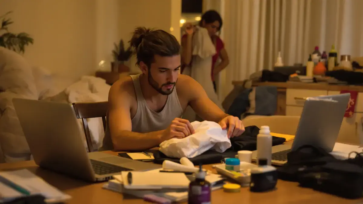 Het klaarmaken van je tas de avond tevoren activeert mentale mechanismen van stabiliteit die ontbreken bij angstige profielen