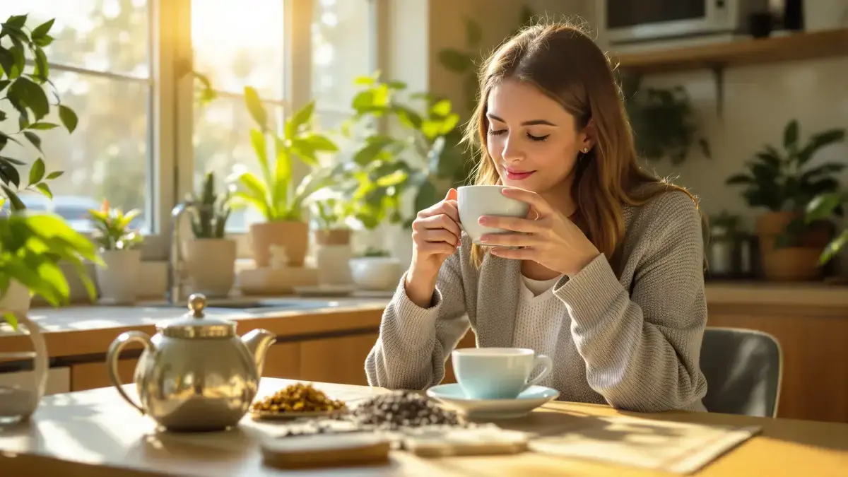 Dagelijks thee drinken verandert geleidelijk bepaalde interne evenwichten