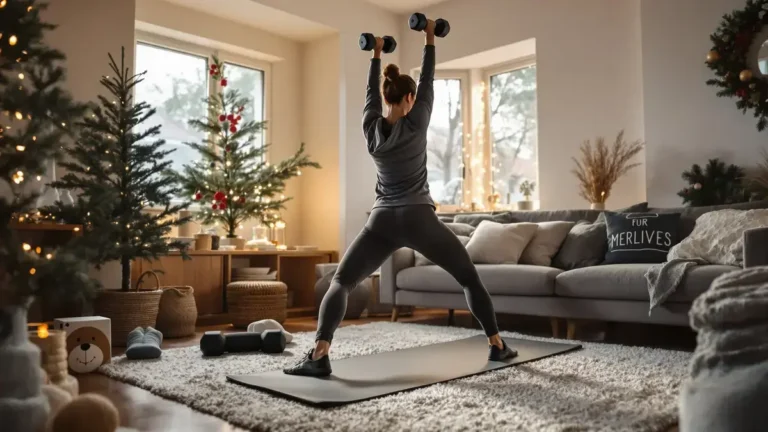 Tien minuten gerichte beweging thuis kunnen zelfs midden in de winter het gewichtsverlies weer op gang brengen