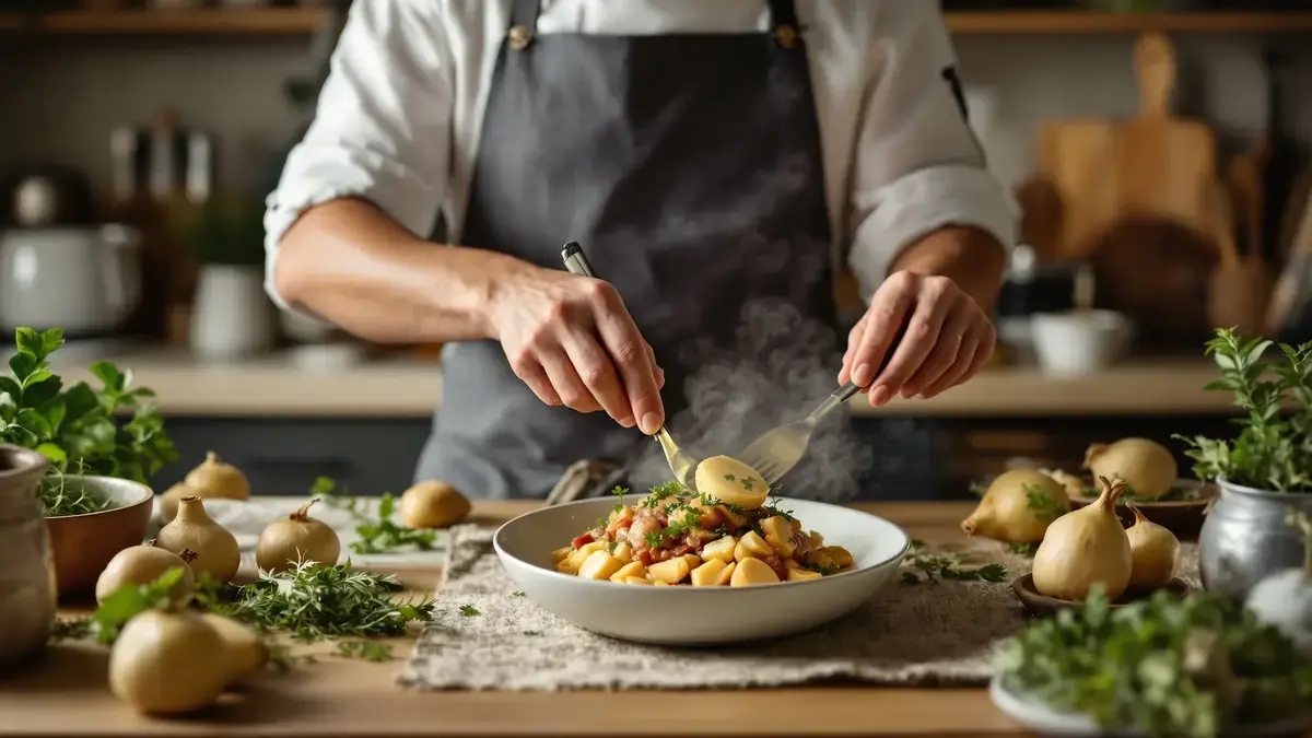 Een goed gekozen recept volstaat om alle zoetheid van de topinamboer te onthullen