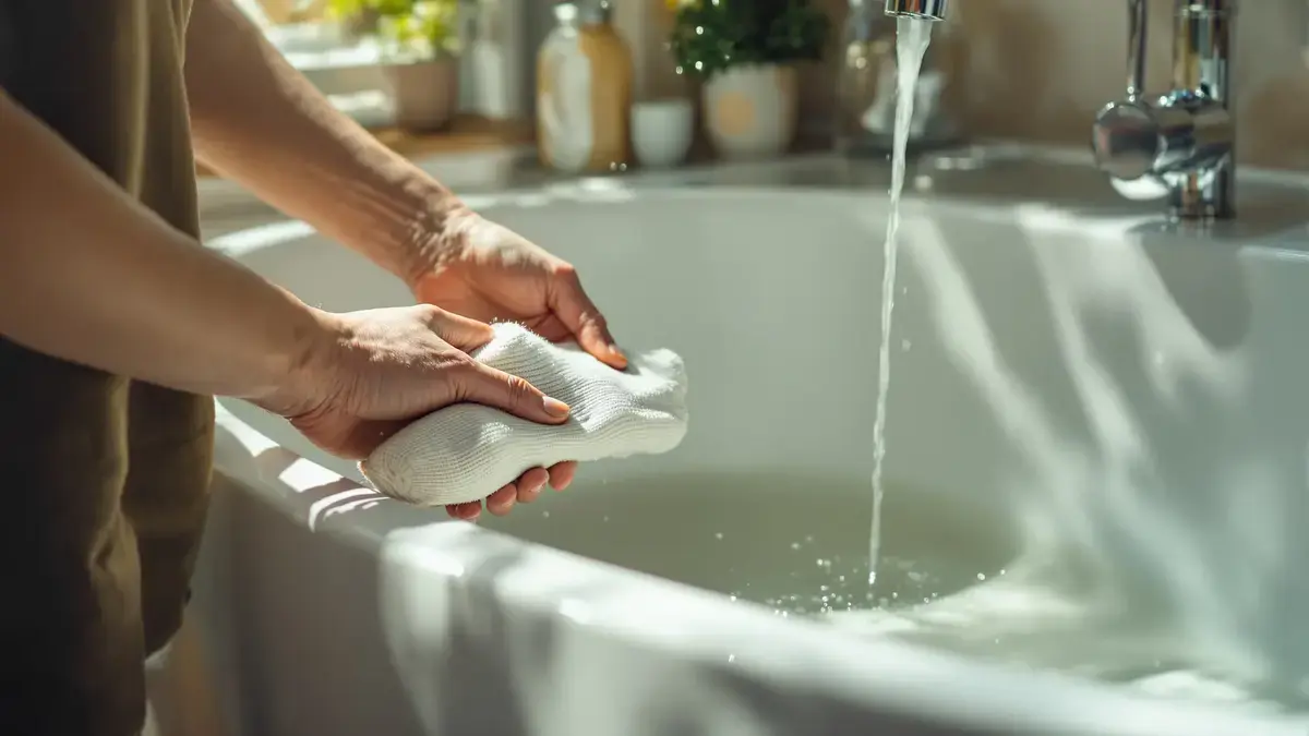 Een vergeten sok kan het vocht in uw badkamer beter absorberen dan dure apparaten