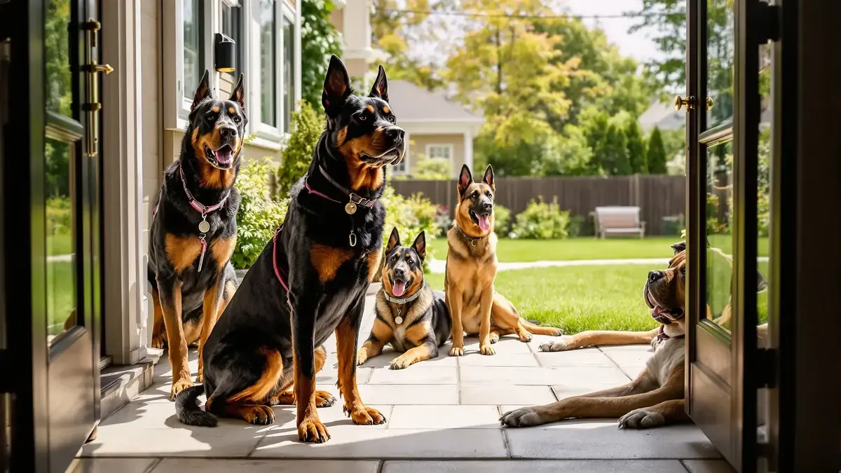 Deze vijf hondenrassen worden beschouwd als de meest afschrikwekkende op het gebied van woningbeveiliging