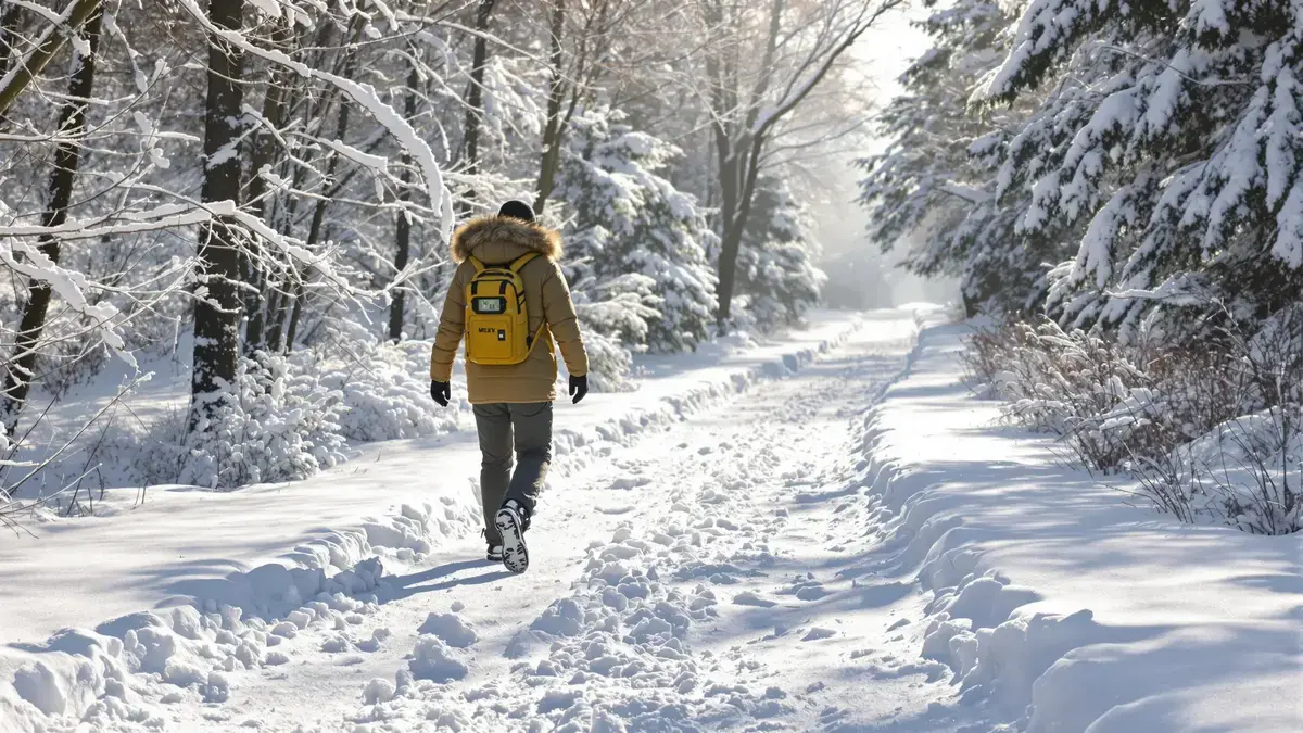 Wandelen op het verkeerde moment in de winter haalt een groot deel van de gezondheidsvoordelen weg