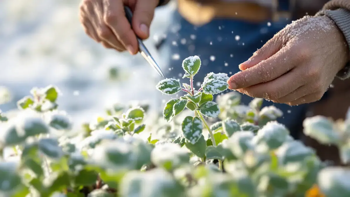 Een wasknijper kan beslissen of uw sla bij de volgende vorst overleeft of doodgaat
